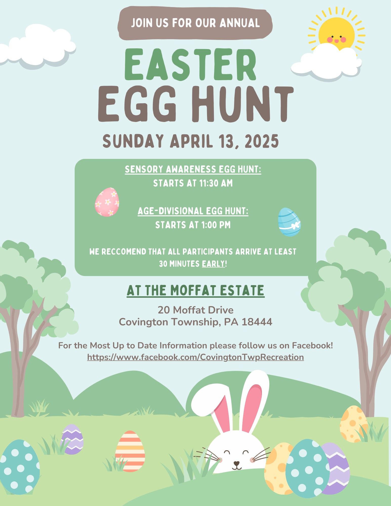 Easter Egg Hunt Covington Twp