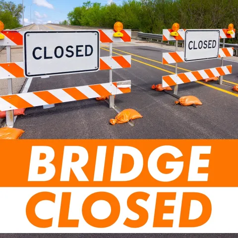 bridge closed