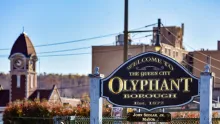 Olyphant borough